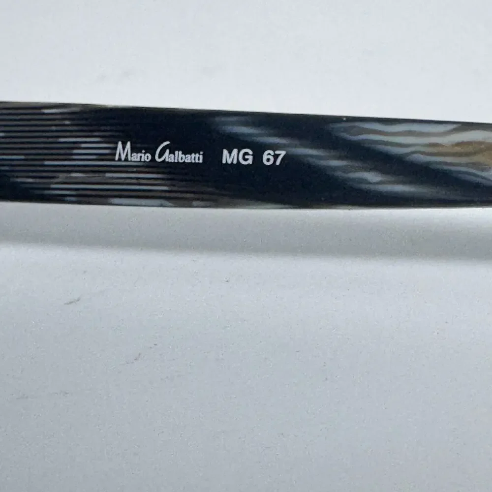Mario Galbatti MG67 Eyeglasses Multicolor Full Rim Frames 52-17-135 H17716‎